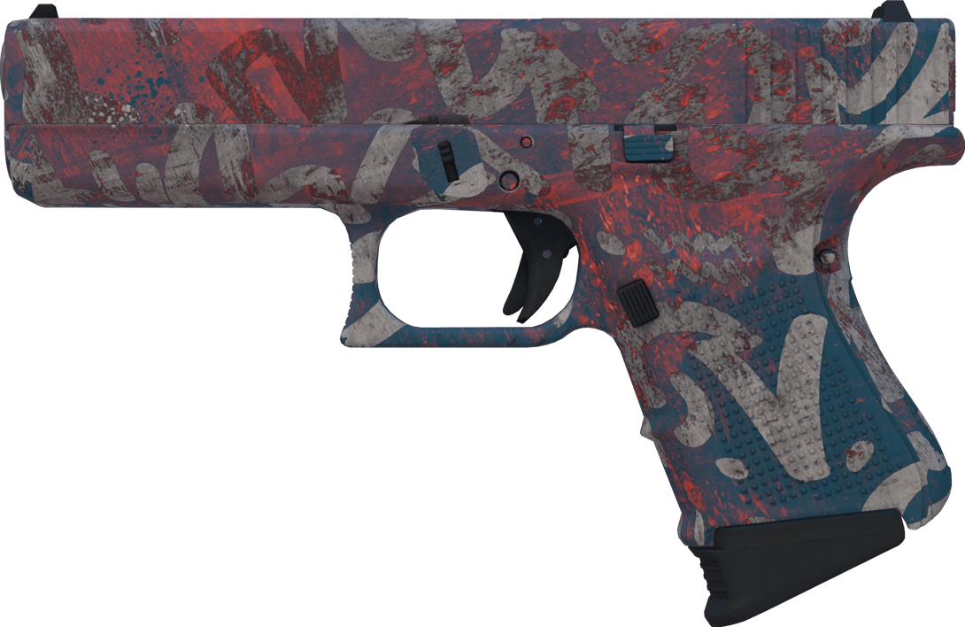 Preview image 1 of 格洛克18型 | 凫色涂鸦 (崭新出厂)