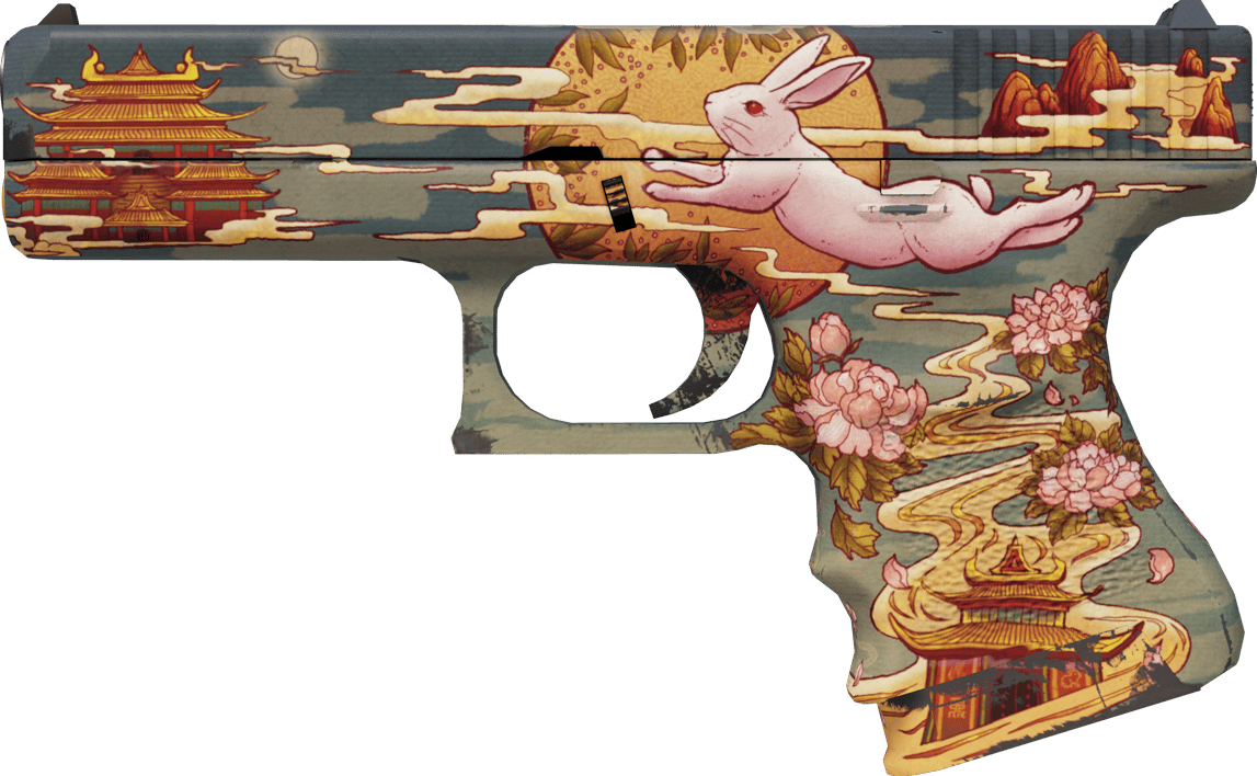 Preview image 1 of Glock-18 | Umbral Rabbit (Testado no Terreno)