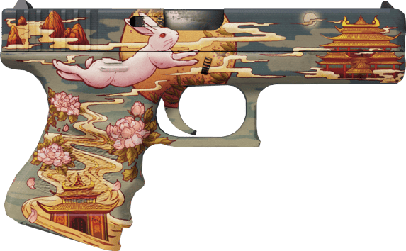 Preview image 2 of Glock-18 | Mondschattenhase (Minimale Gebrauchsspuren)