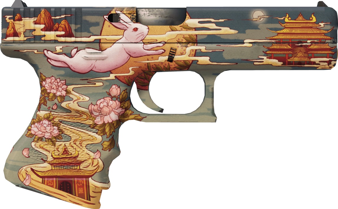 Preview image 2 of Glock-18 | Mondschattenhase (Minimale Gebrauchsspuren)