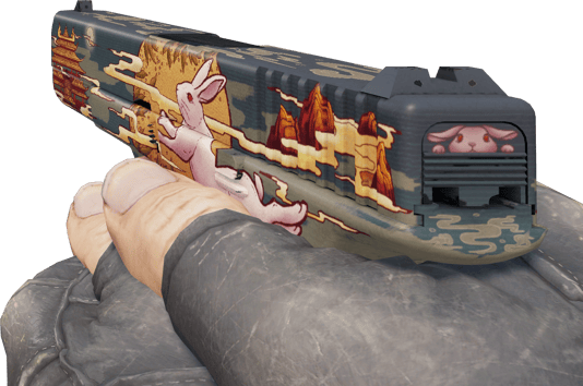 Preview image 3 of Glock-18 | Mondschattenhase (Minimale Gebrauchsspuren)