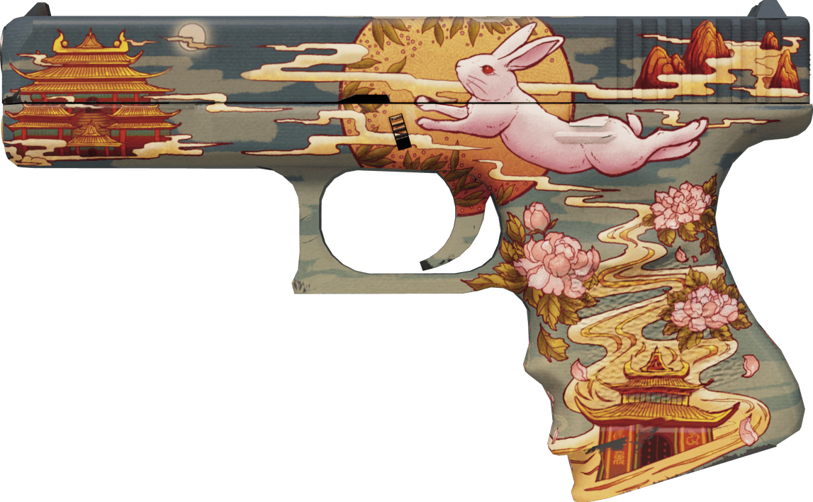 Preview image 1 of Glock-18 | Mondschattenhase (Minimale Gebrauchsspuren)