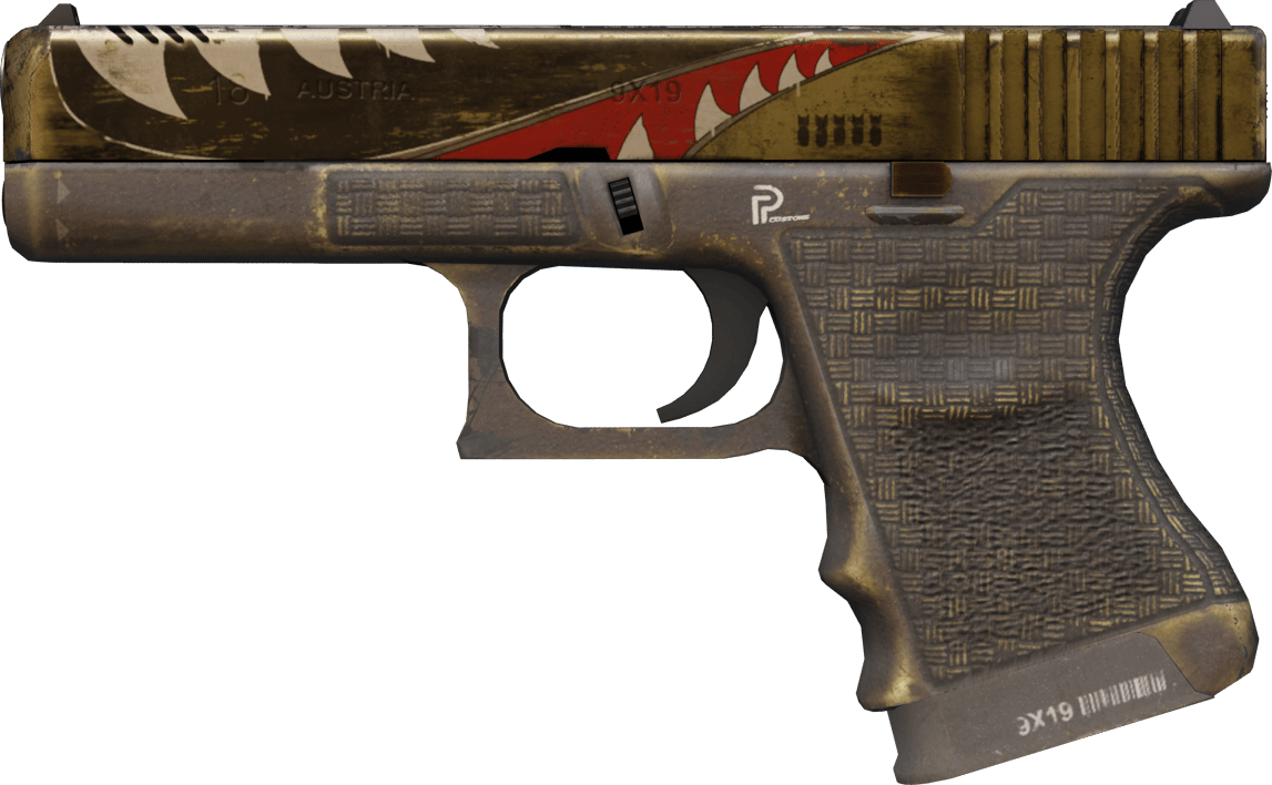 Preview image 1 of Glock-18 | 戰鷹 (重度磨損)