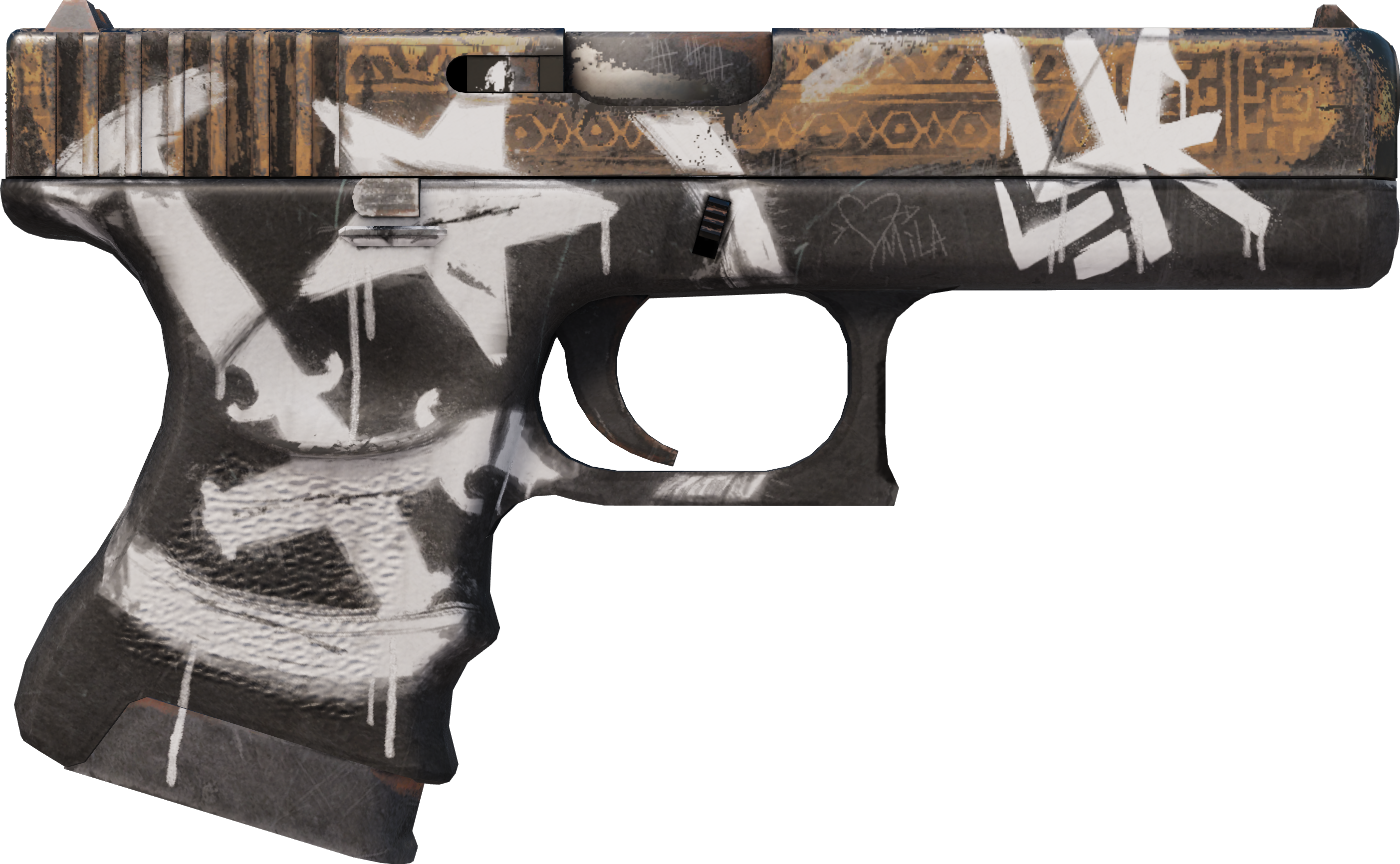Preview image 2 of Glock-18 | Wasteland Rebel (Factory New)