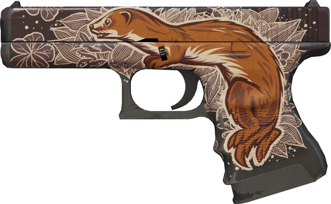 Preview image 1 of Glock-18 | Belette (Marquée par les combats)