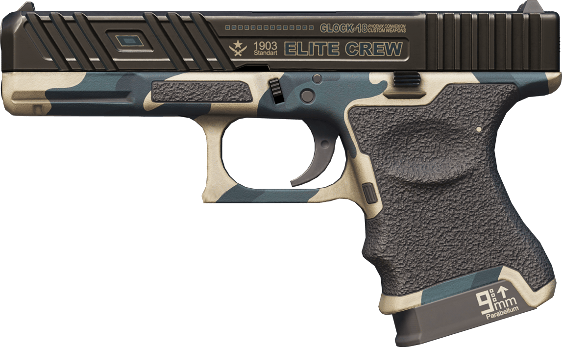 Preview image 1 of Glock-18 | 冬季战术 (崭新出厂)