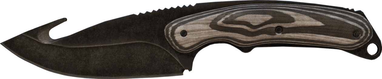 Preview image 2 of ★ Couteau à éviscérer | Noir stratifié (Marquée par les combats)