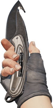 Preview image 3 of ★ Couteau à éviscérer | Noir stratifié (Très peu usée)