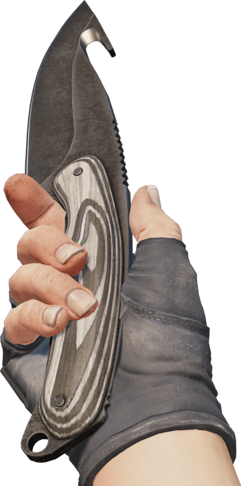 Preview image 3 of ★ Metsästysveitsi | Musta laminaatti (Aikansa elänyt)