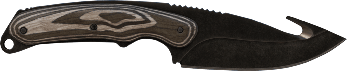 ★ Metsästysveitsi | Musta laminaatti (Aikansa elänyt)