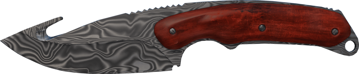 Preview image 2 of ★ Nóż z hakiem | Stal damasceńska (lekkie zużycie)