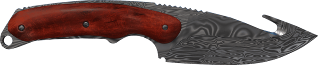 ★ Nóż z hakiem | Stal damasceńska (lekkie zużycie)