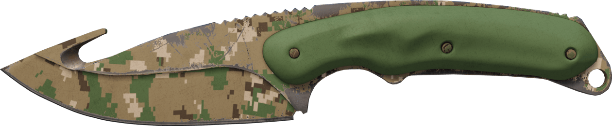 Preview image 2 of ★ 갈고리 칼 | 숲 디지털 위장 (현장에서 쓰인)