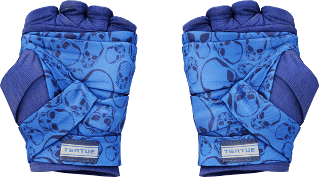 Preview image 2 of ★ Fasce per le mani | Cobalt Skulls (Usura minima)