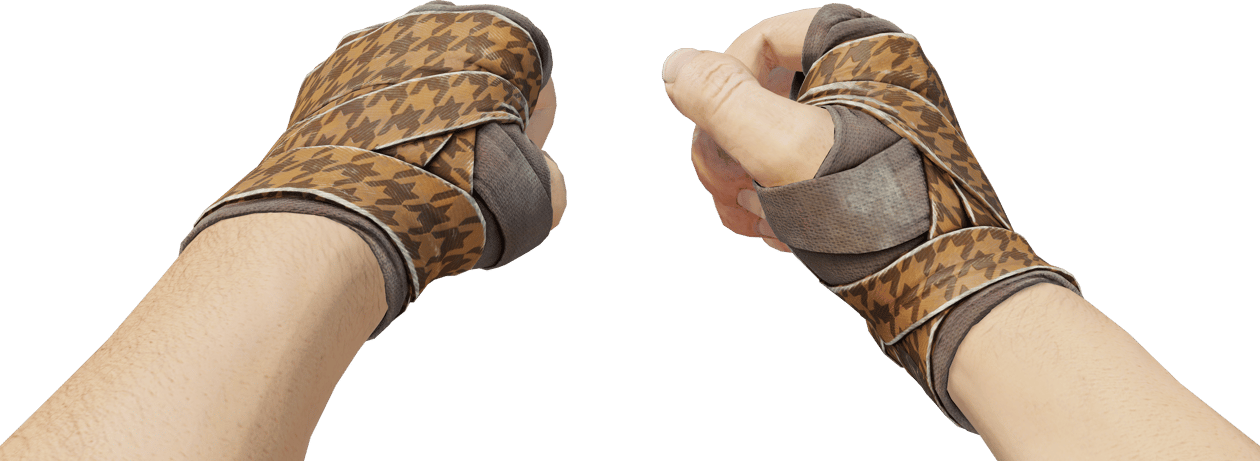 Preview image 3 of ★ Hand Wraps | Desert Shamagh (Battle-Scarred)