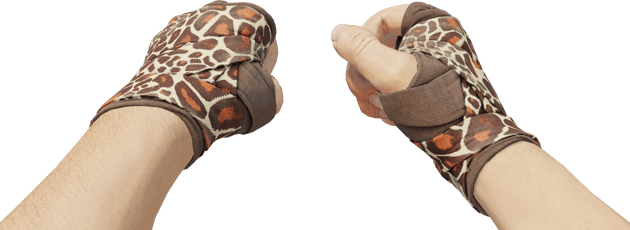 Preview image 3 of ★ Fasce per le mani | Giraffe (Usura minima)