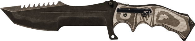 Preview image 2 of ★ Jagdmesser | Schwarz laminiert (Kampfspuren)