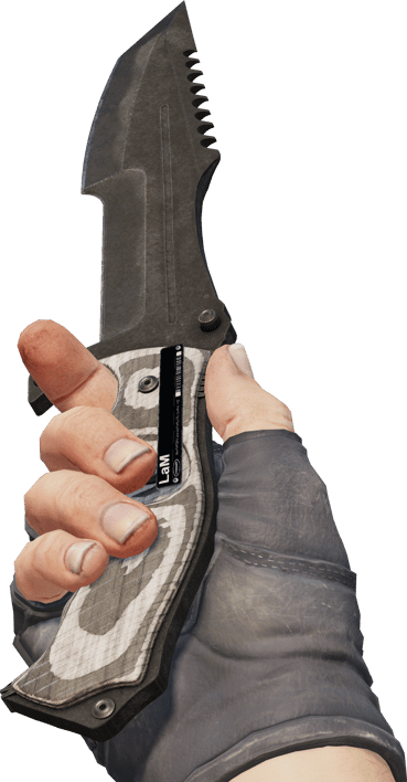 Preview image 3 of ★ Jagdmesser | Schwarz laminiert (Kampfspuren)