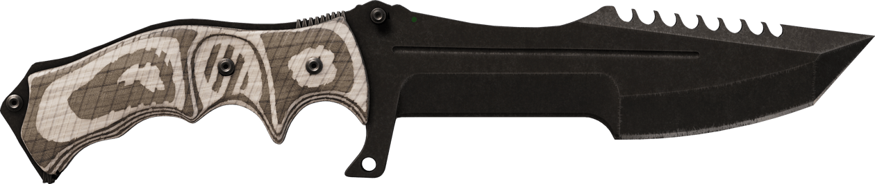 Preview image 1 of ★ Jagdmesser | Schwarz laminiert (Minimale Gebrauchsspuren)