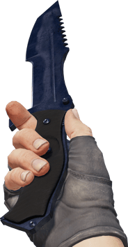 Preview image 3 of ★ Cuchillo del Cazador | Azul metalizado (Deplorable)