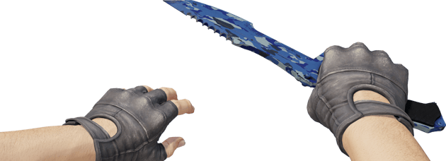 Preview image 4 of ★ Faca Huntsman | Bright Water (Testado no Terreno)