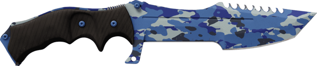 ★ Faca Huntsman | Bright Water (Com Pouco Uso)