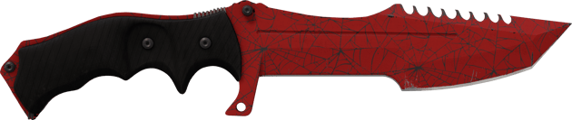 ★ Jagdmesser | Purpurnes Netz (Minimale Gebrauchsspuren)