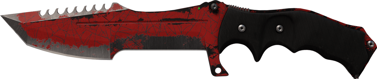 Preview image 2 of ★ Faca Huntsman | Crimson Web (Com Muito Uso)