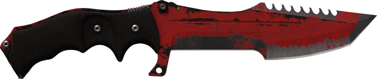 Preview image 1 of ★ Faca Huntsman | Crimson Web (Com Muito Uso)