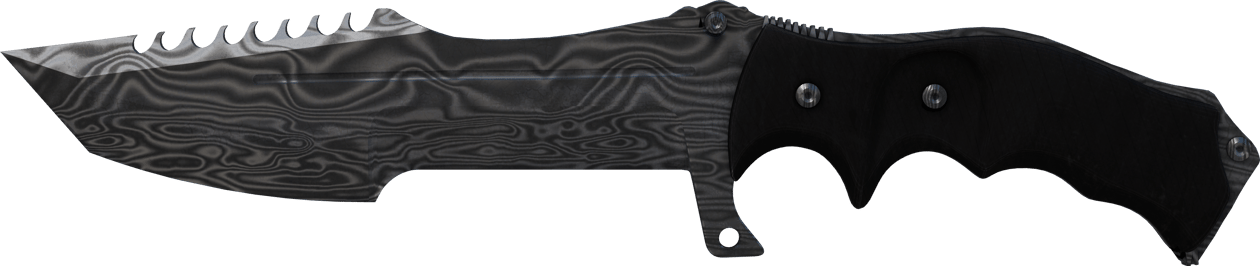 Preview image 2 of ★ Huntsman ナイフ | Damascus Steel (戦いで傷ついた)