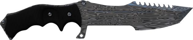 ★ Nóż myśliwski | Stal damasceńska (lekkie zużycie)