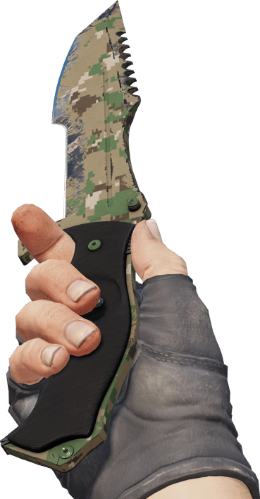 Preview image 3 of ★ Faca Huntsman | Forest DDPAT (Testado no Terreno)