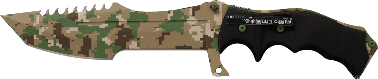 Preview image 2 of ★ Faca Huntsman | Forest DDPAT (Com Pouco Uso)