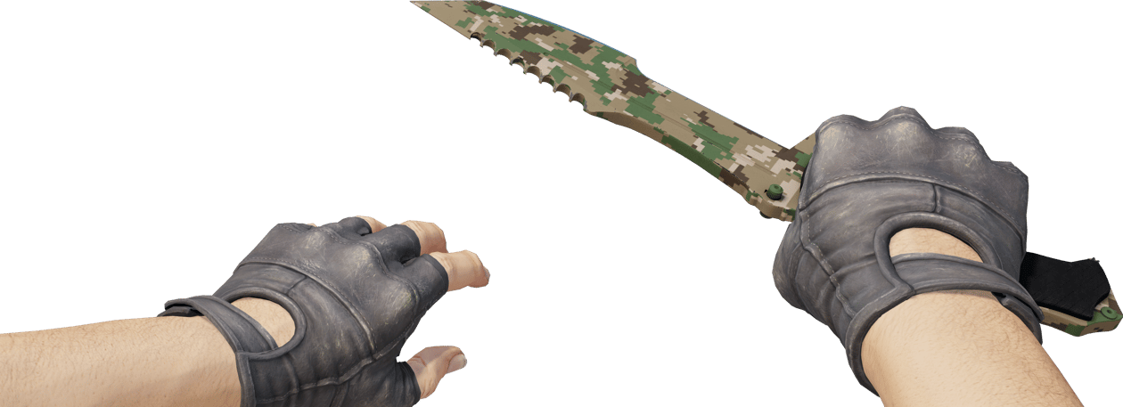 Preview image 4 of ★ Faca Huntsman | Forest DDPAT (Com Pouco Uso)