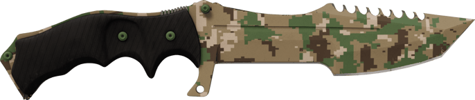 ★ Faca Huntsman | Forest DDPAT (Com Pouco Uso)