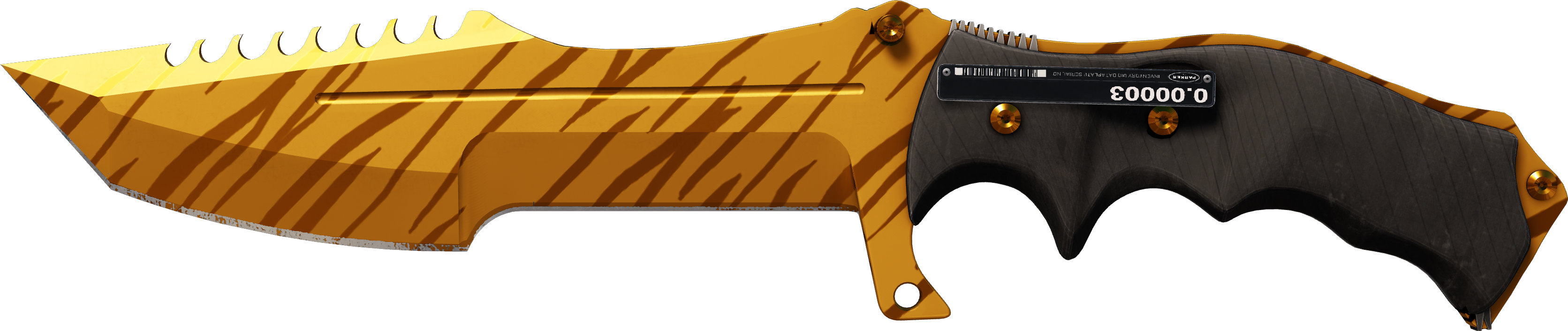 Preview image 2 of ★ Huntsman Knife | Tiger Tooth (Factory New)