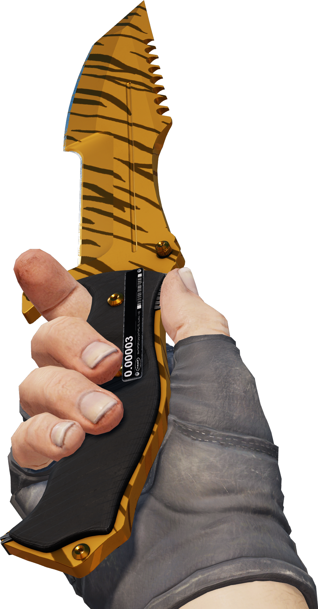 Preview image 3 of ★ Huntsman Knife | Tiger Tooth (Factory New)