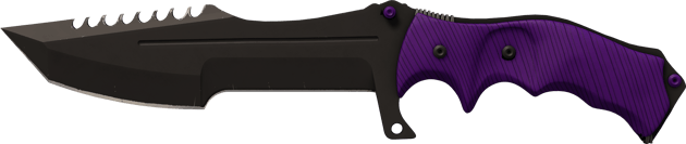 Preview image 2 of ★ Faca Huntsman | Ultraviolet (Com Pouco Uso)