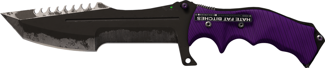 Preview image 2 of ★ Faca Huntsman | Ultraviolet (Com Muito Uso)