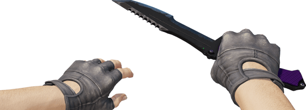 Preview image 4 of ★ Faca Huntsman | Ultraviolet (Com Muito Uso)