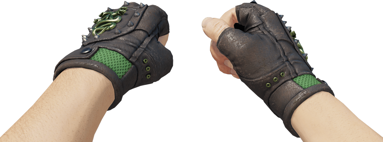 Preview image 3 of ★ Hydra-Handschuhe | Smaragd (Minimale Gebrauchsspuren)