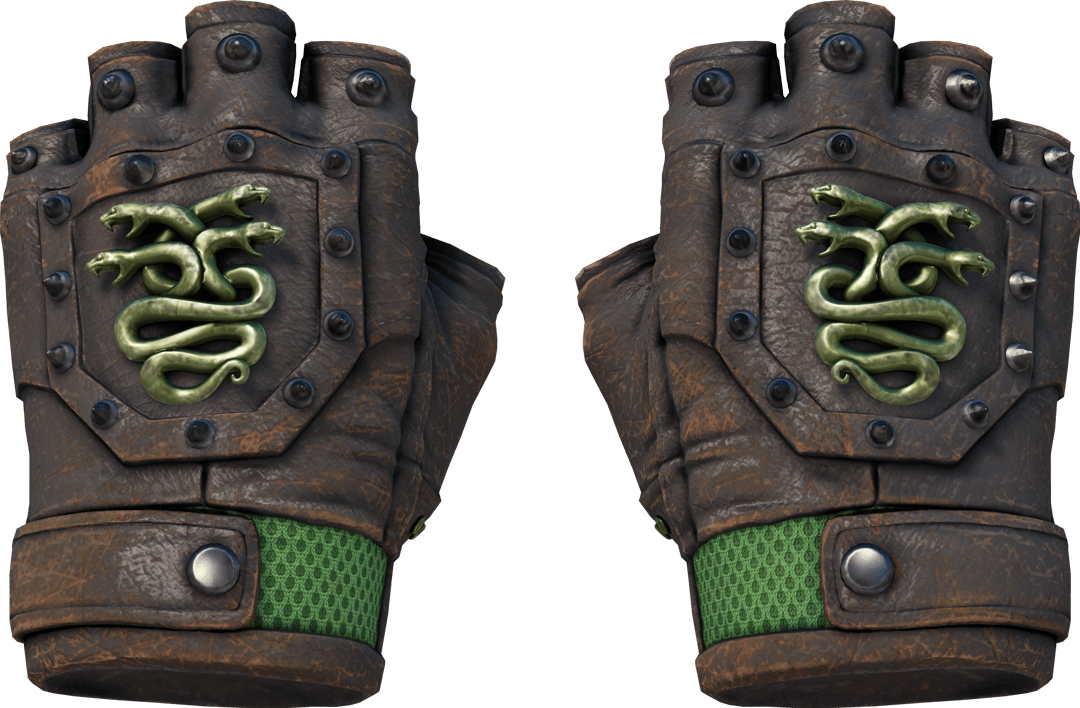 Preview image 1 of ★ Hydra Gloves | Emerald (Well-Worn)