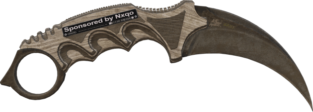 Preview image 2 of ★ Karambit | Siyah Laminant (Savaş Görmüş)