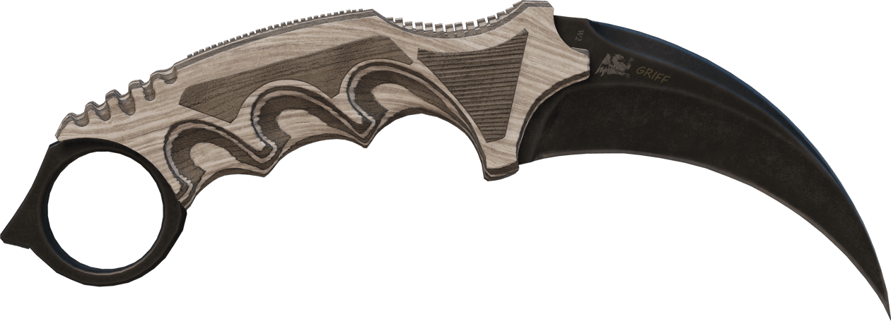 Preview image 2 of ★ Karambit | Black Laminate (Testato sul campo)