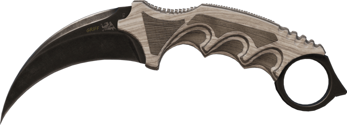 ★ Karambit | Black Laminate (Testato sul campo)