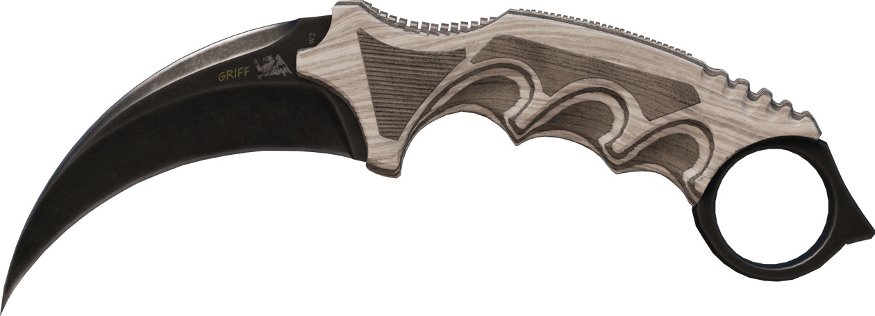 Preview image 1 of ★ Karambit | Schwarz laminiert (Minimale Gebrauchsspuren)