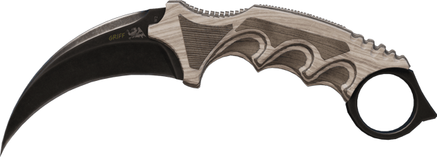 ★ Karambit | Black Laminate (Minimal Wear)