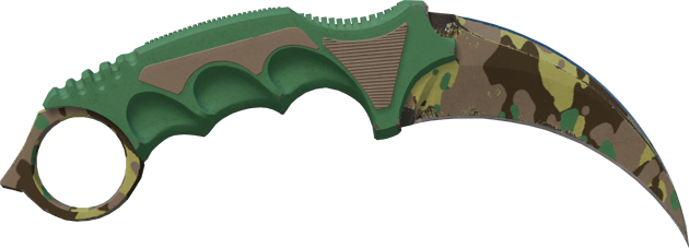 Preview image 2 of ★ Karambit | Boreal Forest (FT - Qua thực chiến)