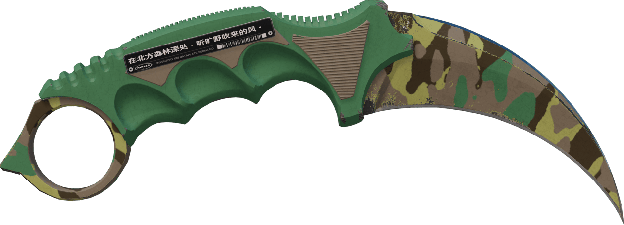 Preview image 2 of ★ Karambit | Boreal Forest (Minimal Wear)