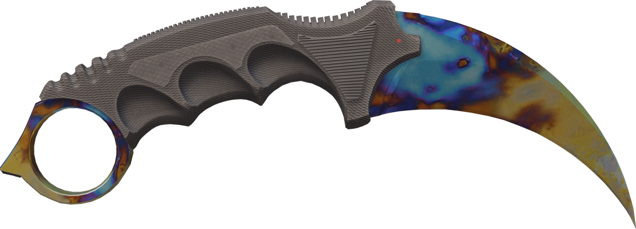 Preview image 2 of Karambit | Case Hardened (Field-Tested)